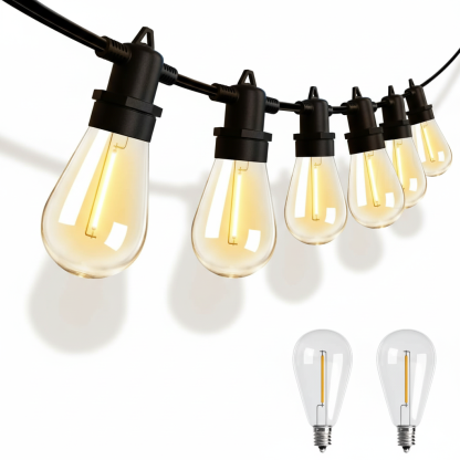 Heavy Duty And Weatherproof Strand Commercial Grade Patio Lights