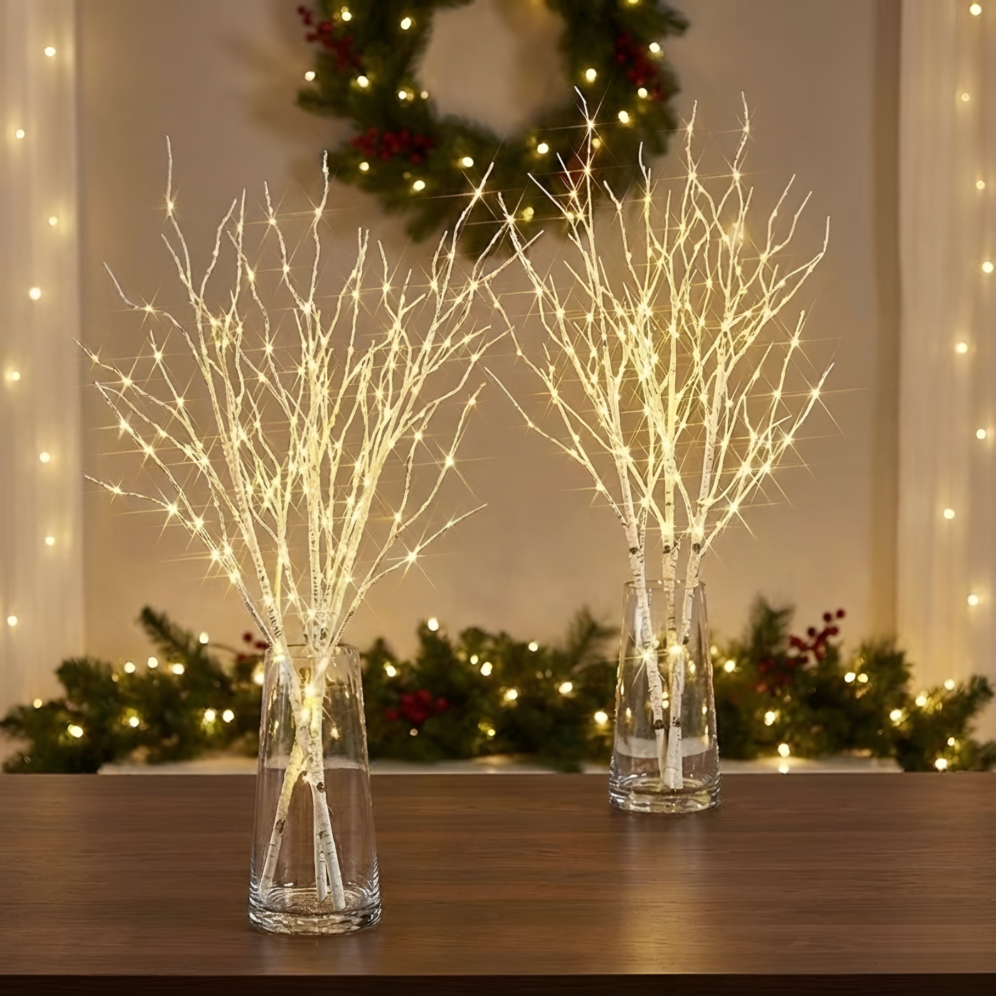 Illuminated Birch Branch LED Lights