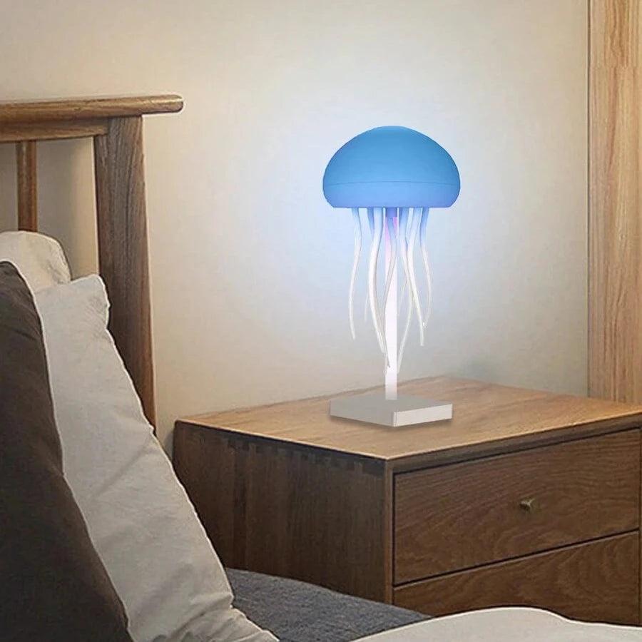 Jellyfish Design LED Lamp – Soothing Ambient Light for Any Room-Solar Flame Torch