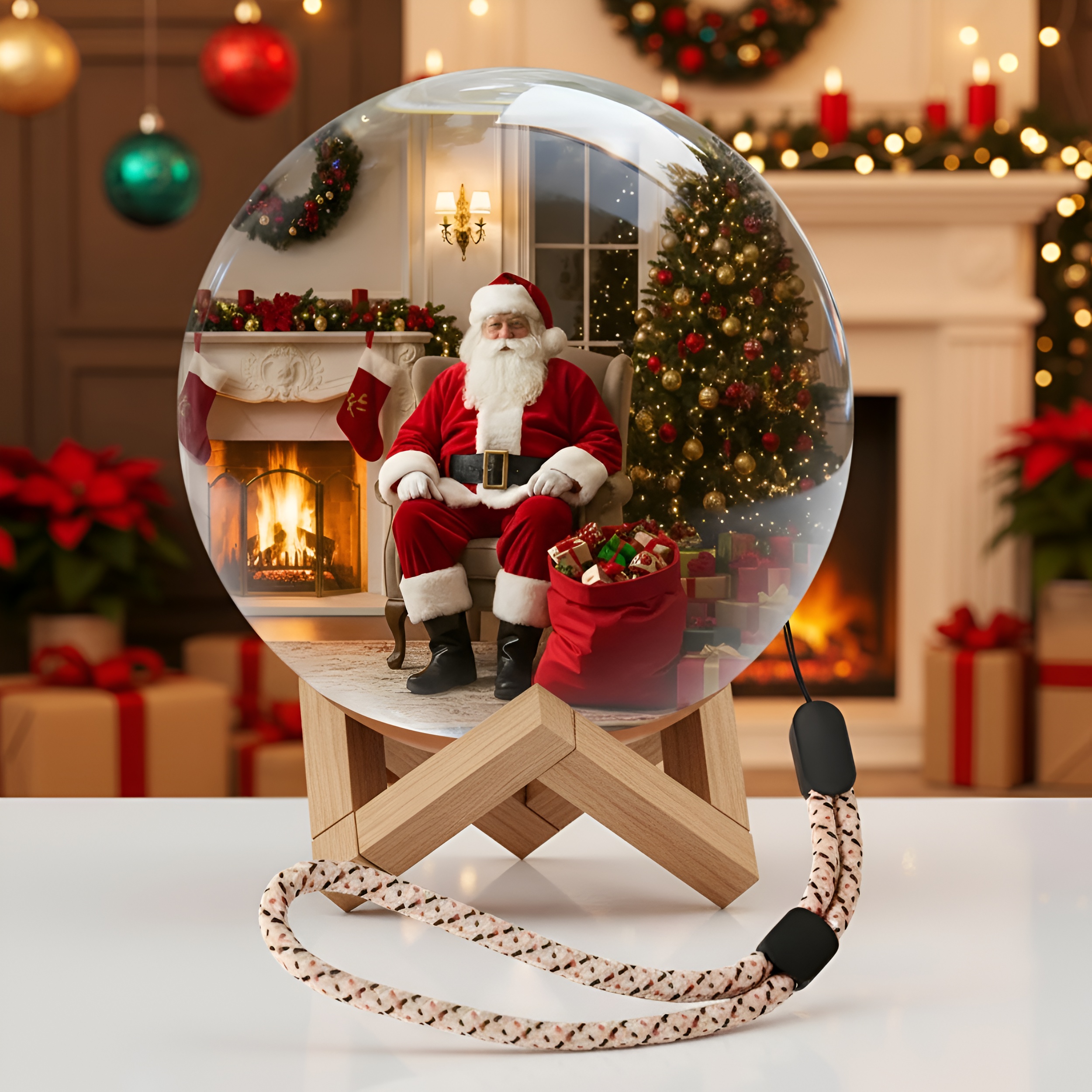 Memory Video Digital Crystal Orb Light Up Magic Sphere