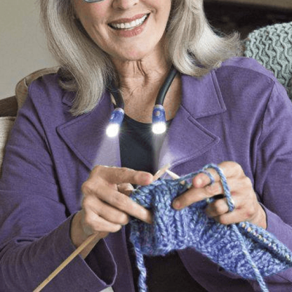 Knitting & Crocheting Lamp - Solar Flame Torch