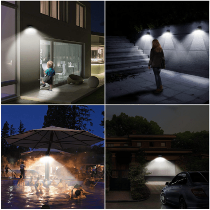 Outdoor Motion Sensor Lights - Solar Flame Torch
