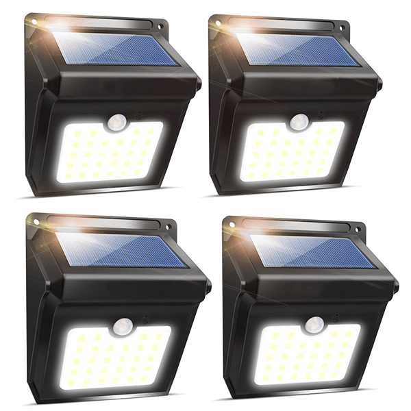Outdoor Motion Sensor Lights - Solar Flame Torch