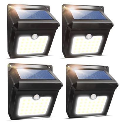 Outdoor Motion Sensor Lights - Solar Flame Torch
