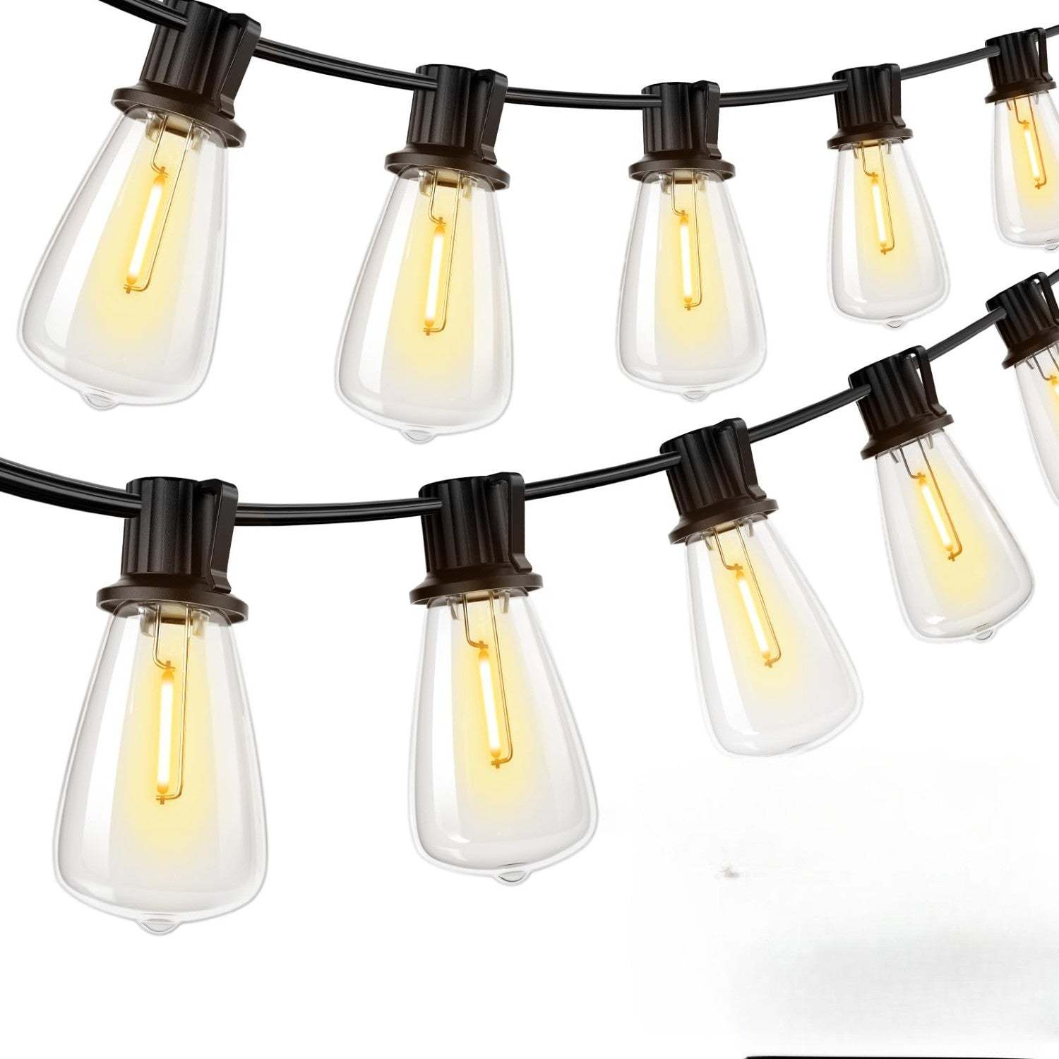 LED Outdoor String Lights-Solar Flame Torch