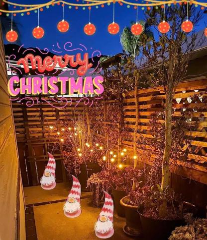 Outdoor Solar Garden Light - Solar Flame Torch