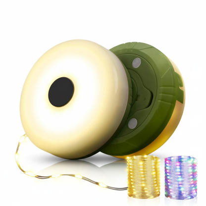 Rechargeable Tent Lights String With 8 Lighting Modes With Hanging Waterproof Portable LED Lamp