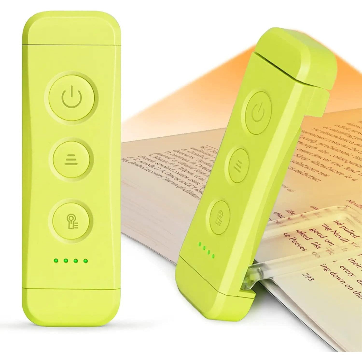 Rechargeable Clip On Book Light-Solar Flame Torch