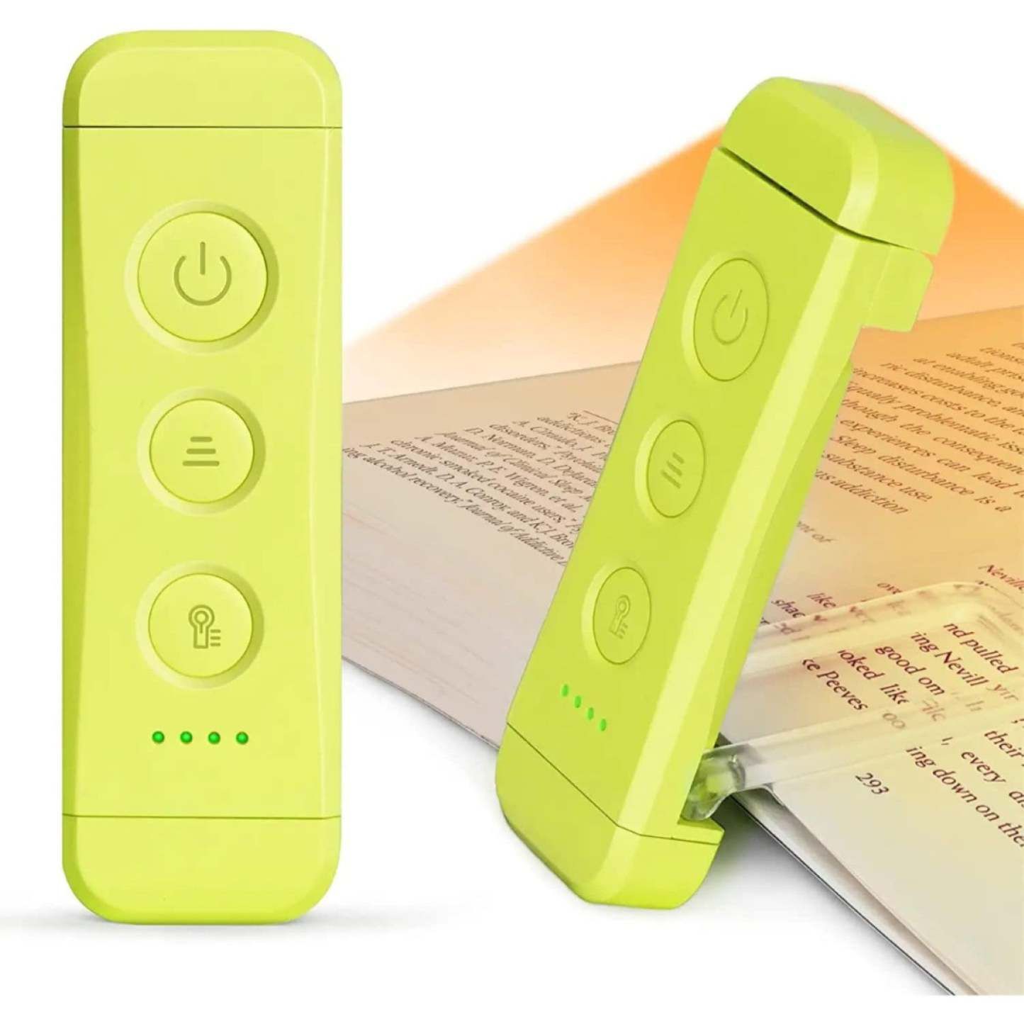 Rechargeable Clip On Book Light-Solar Flame Torch