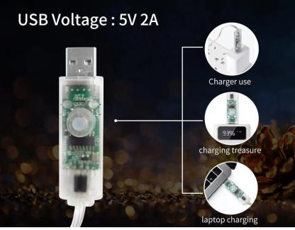 Smart Light For Decoration Tree - Solar Flame Torch
