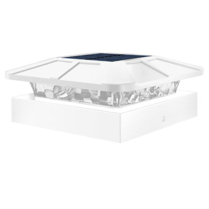 Waterproof LED Solar Post Cap Lights for Outdoor Fence
