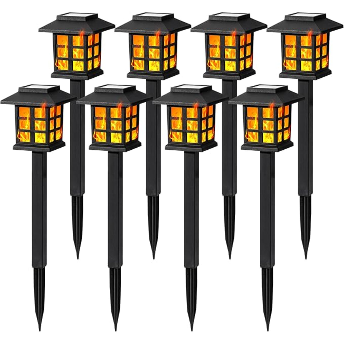 Solar Garden Outdoor Lights-Solar Flame Torch