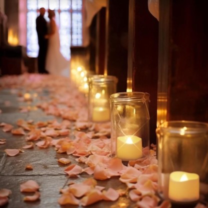 Timer Tea Lights Candles Battery Operated