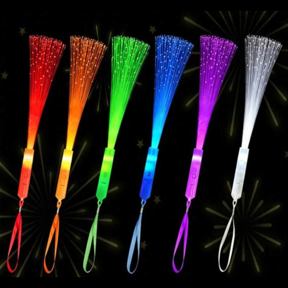 LED Fiber Optic Wands For Parties And Festivals