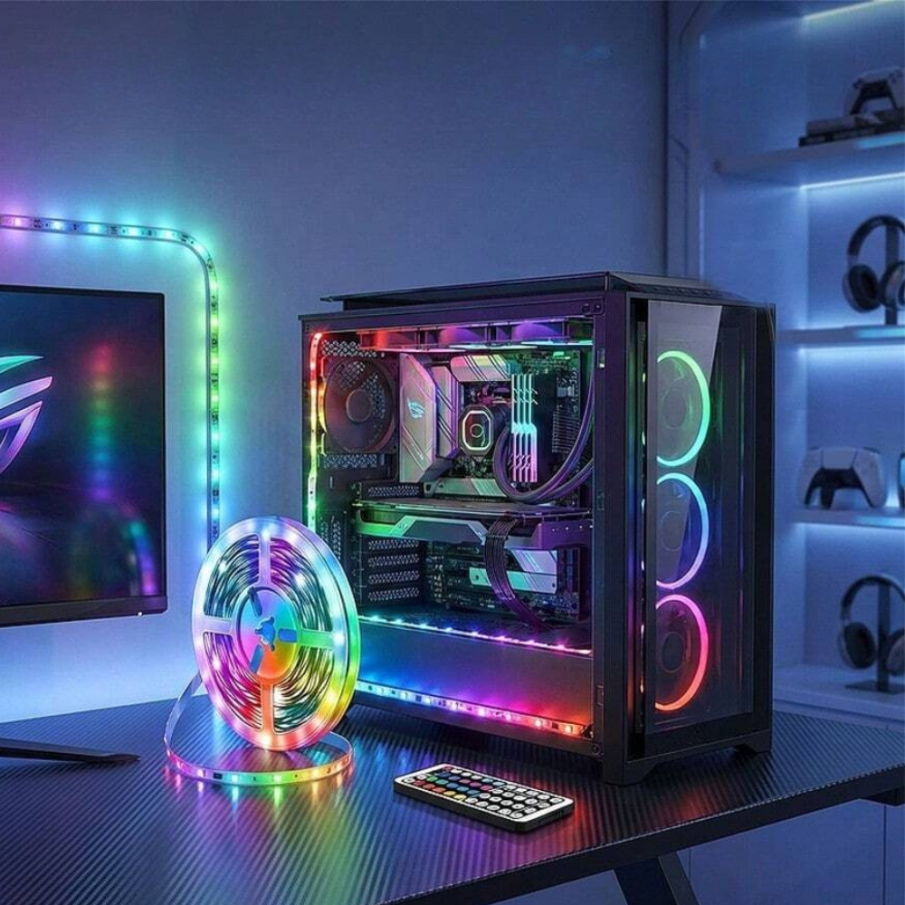 RGB LED Strip Light with Remote Control