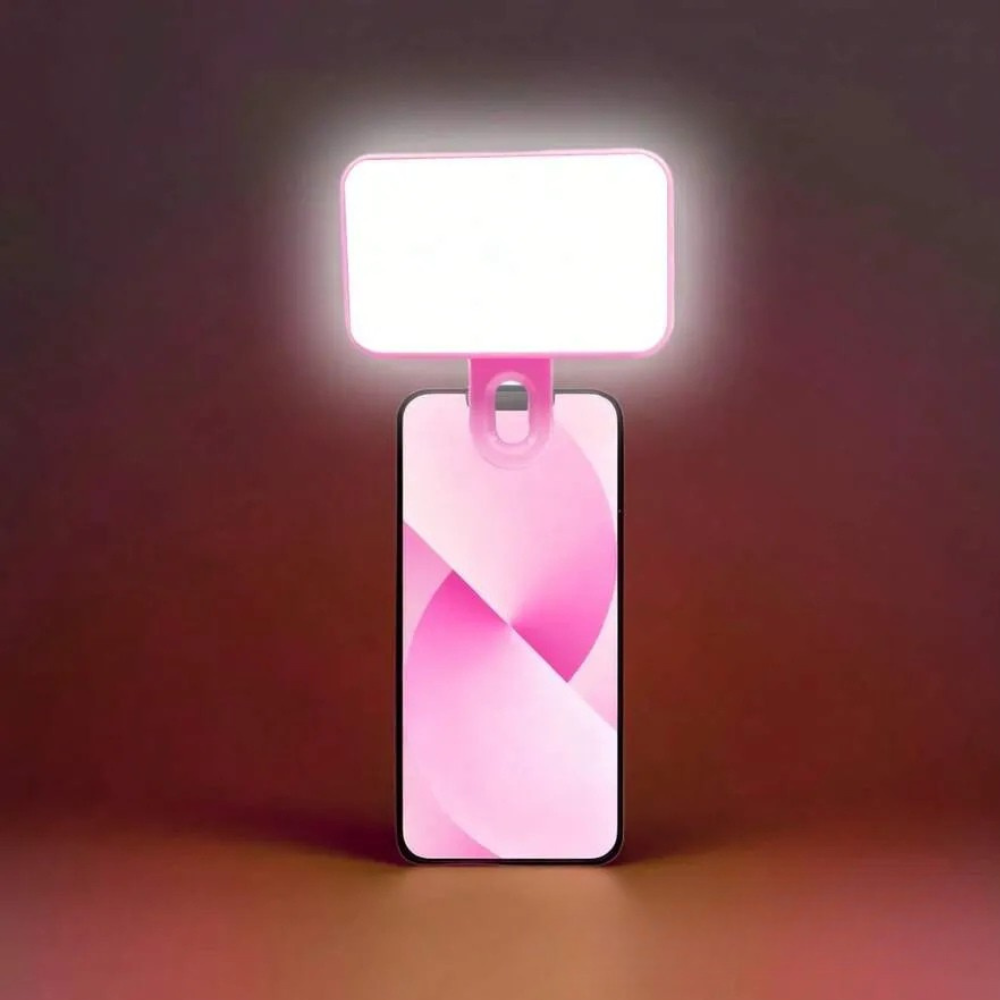 Portable Clip On LED Selfie Fill Light For Smartphone