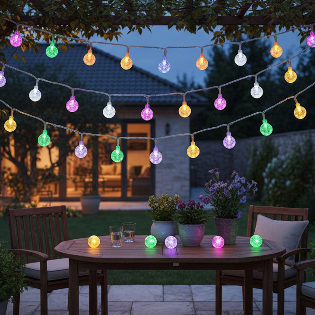66FT Outdoor String Lights