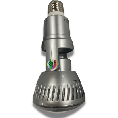 Wi-Fi Light Bulb Hidden Spy Security Camera - Solar Flame Torch
