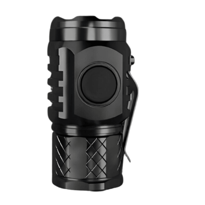 Rechargeable Long Range LED Flashlight - Solar Flame Torch