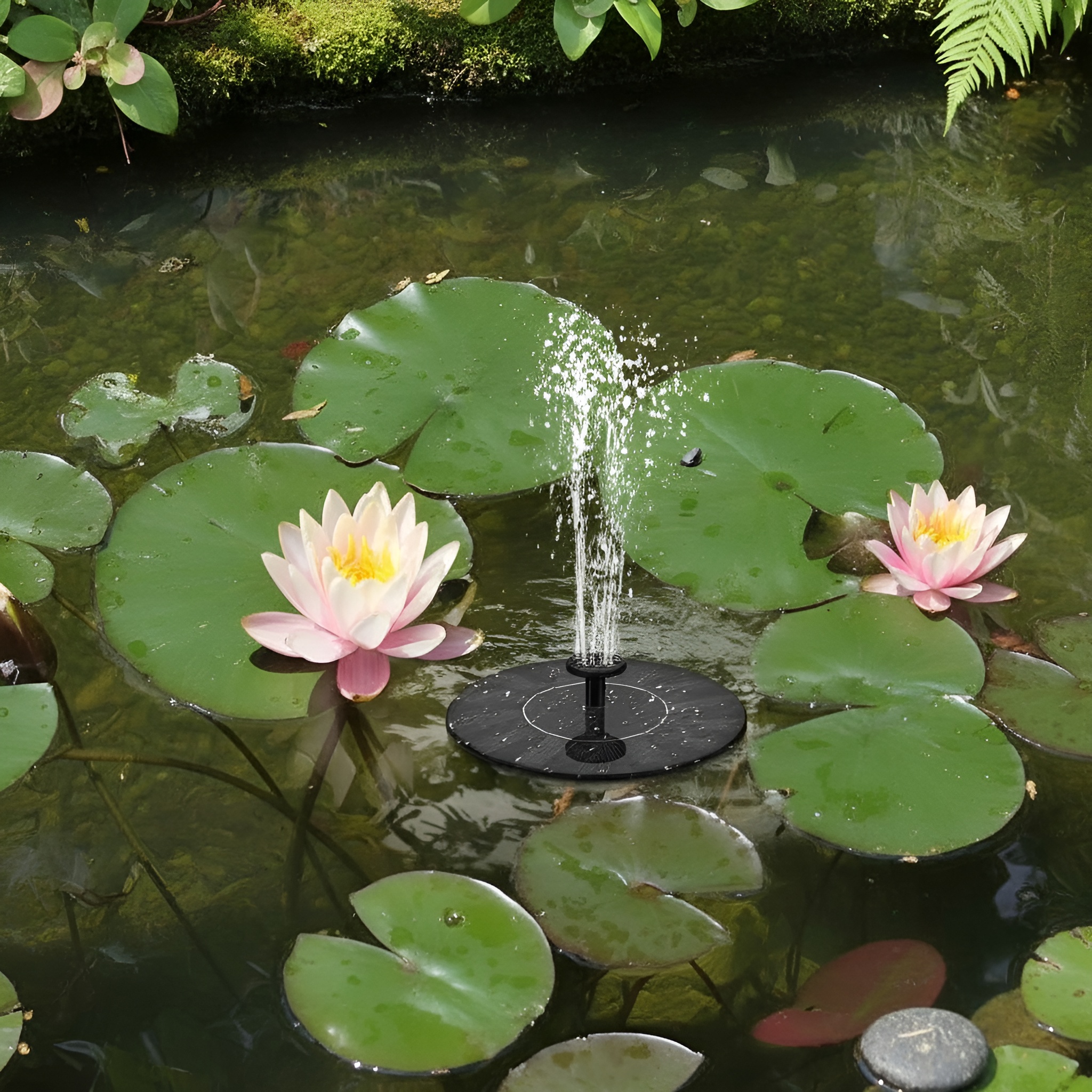 Solar Floating Water Fountain Pump For Garden Ponds