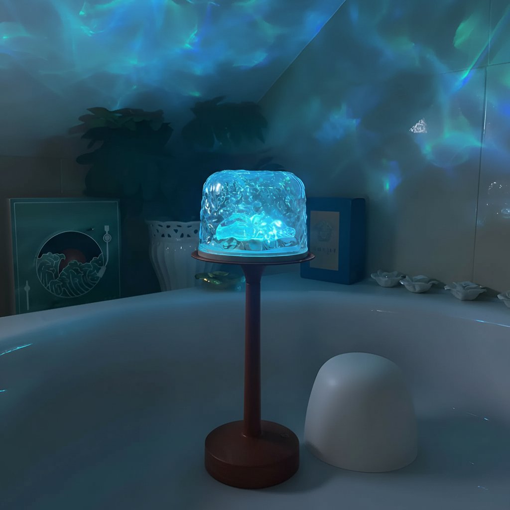 Ocean Wave Projection Lumena Lamp