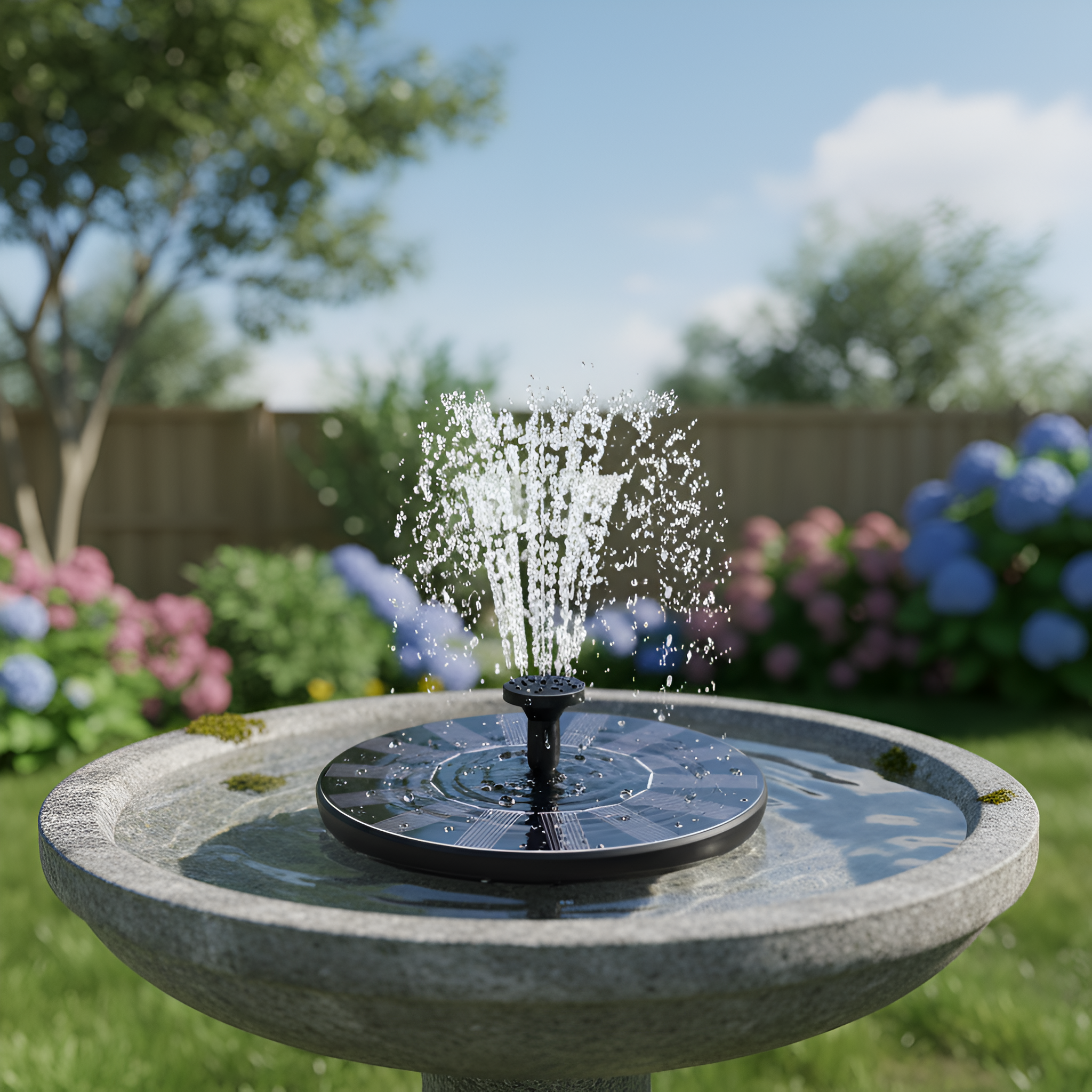 Solar Floating Water Fountain Pump For Garden Ponds