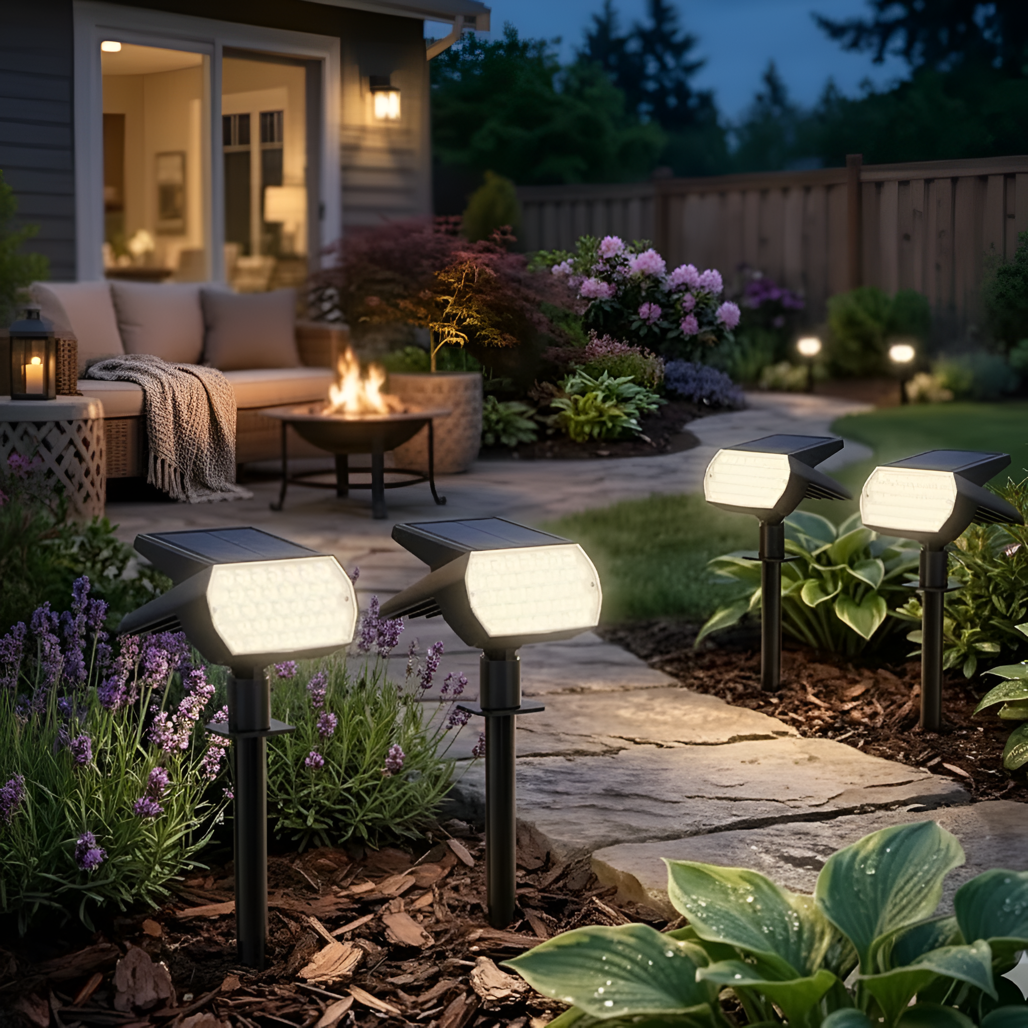 Solar Garden Pathway Lights