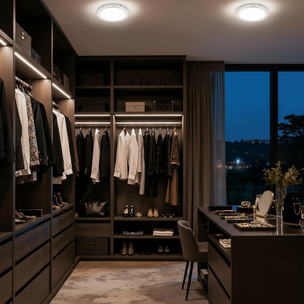 Rechargeable Wireless Motion Ceiling Light With Remote