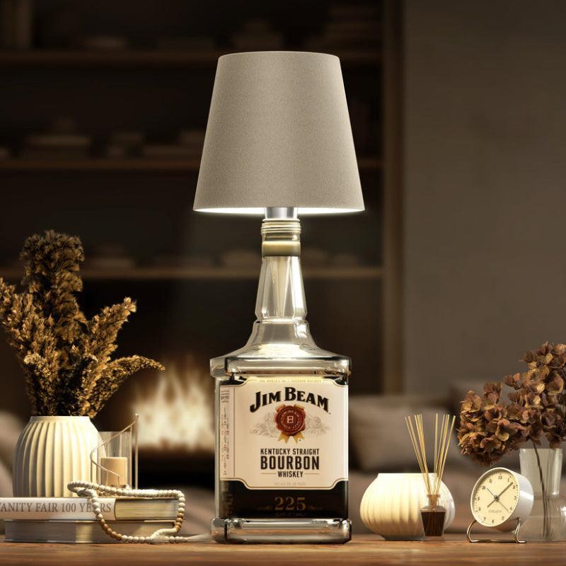 Wireless Bottle Lamp - Solar Flame Torch