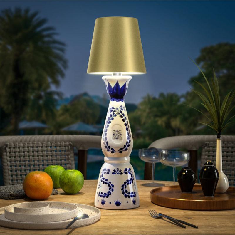 Wireless Bottle Lamp - Solar Flame Torch