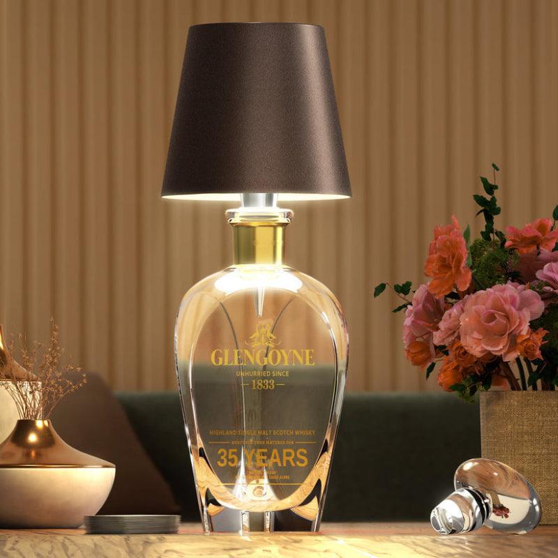 Wireless Bottle Lamp - Solar Flame Torch