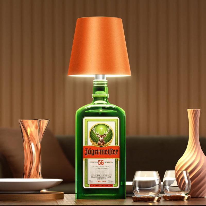 Wireless Bottle Lamp - Solar Flame Torch