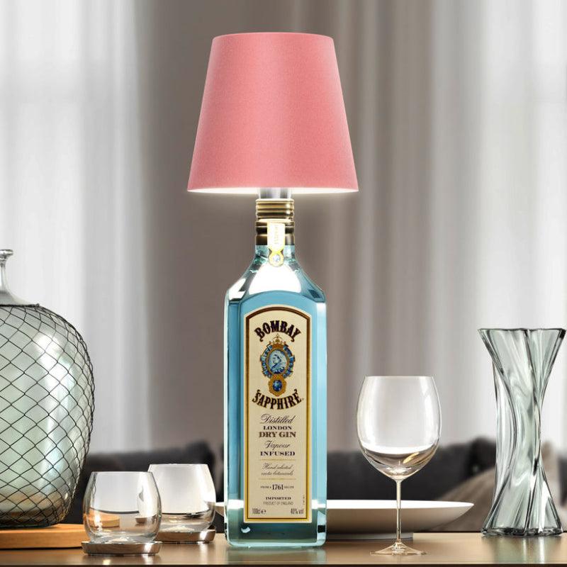 Wireless Bottle Lamp - Solar Flame Torch