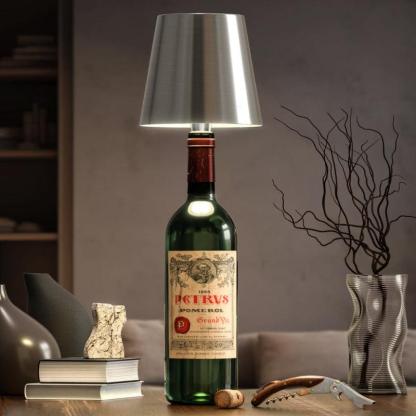 Wireless Bottle Lamp - Solar Flame Torch