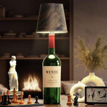 Wireless Bottle Lamp - Solar Flame Torch