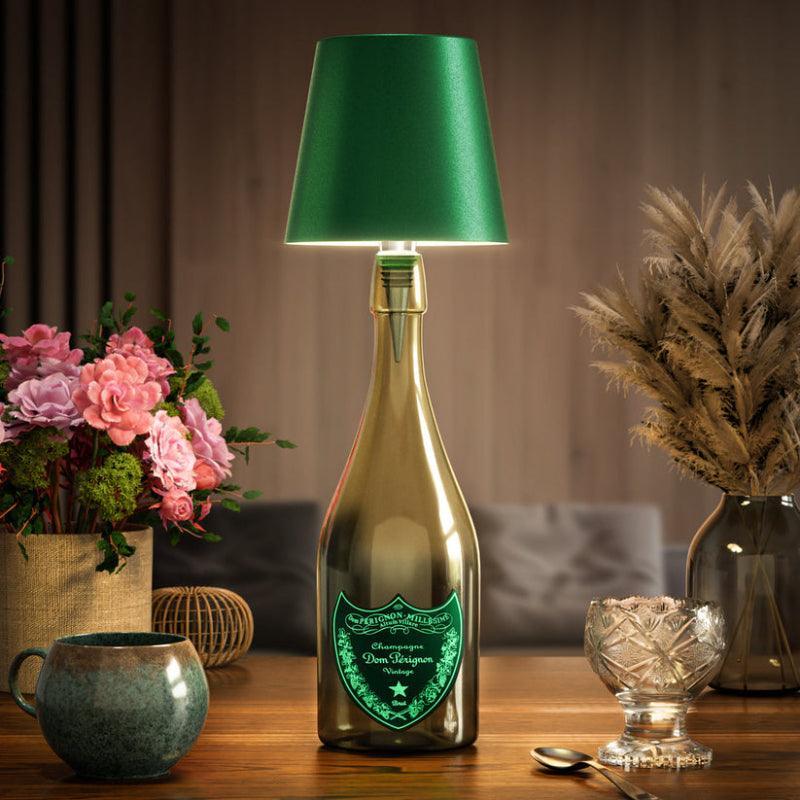 Wireless Bottle Lamp - Solar Flame Torch