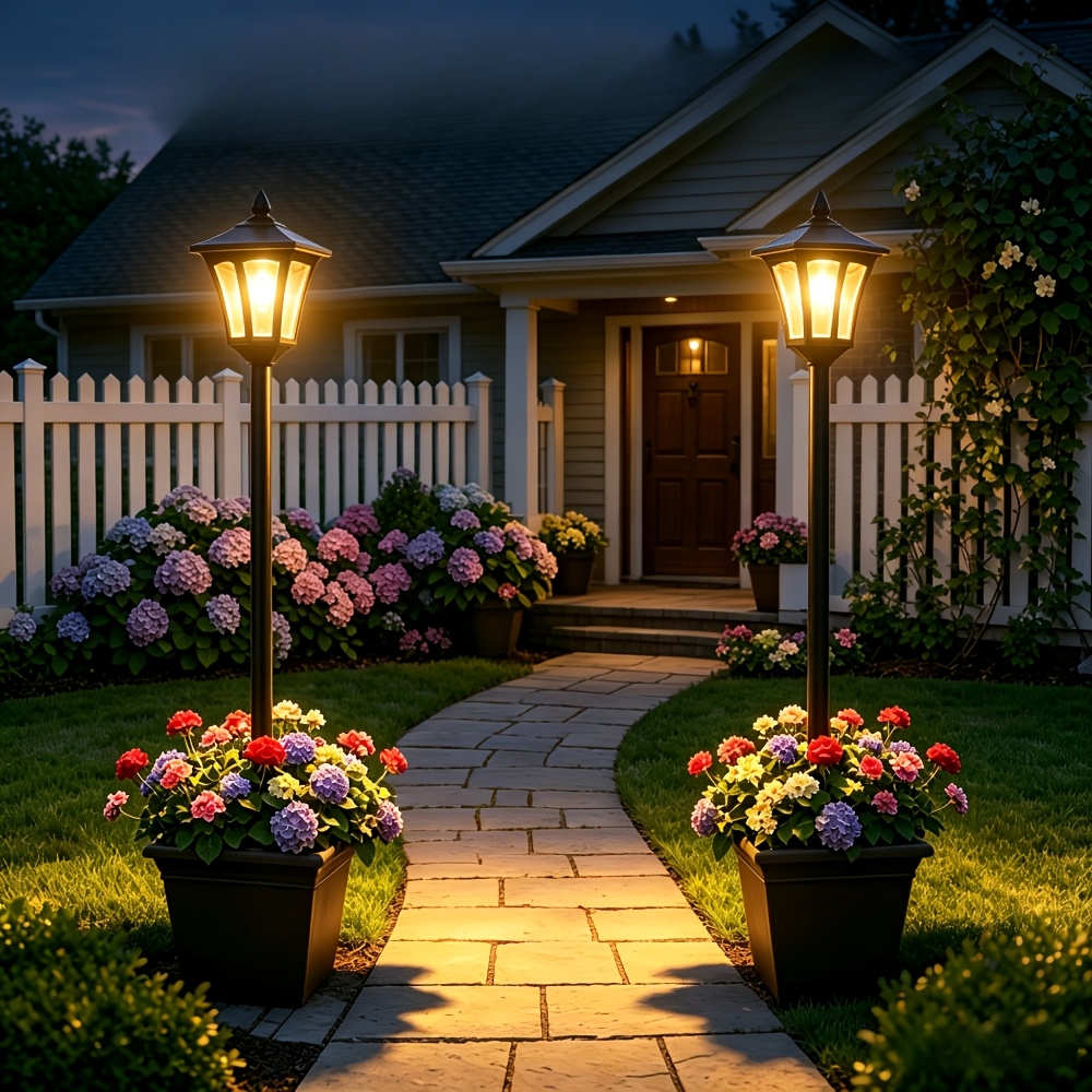 Outdoor Solar Pathway Light For Garden Decoration