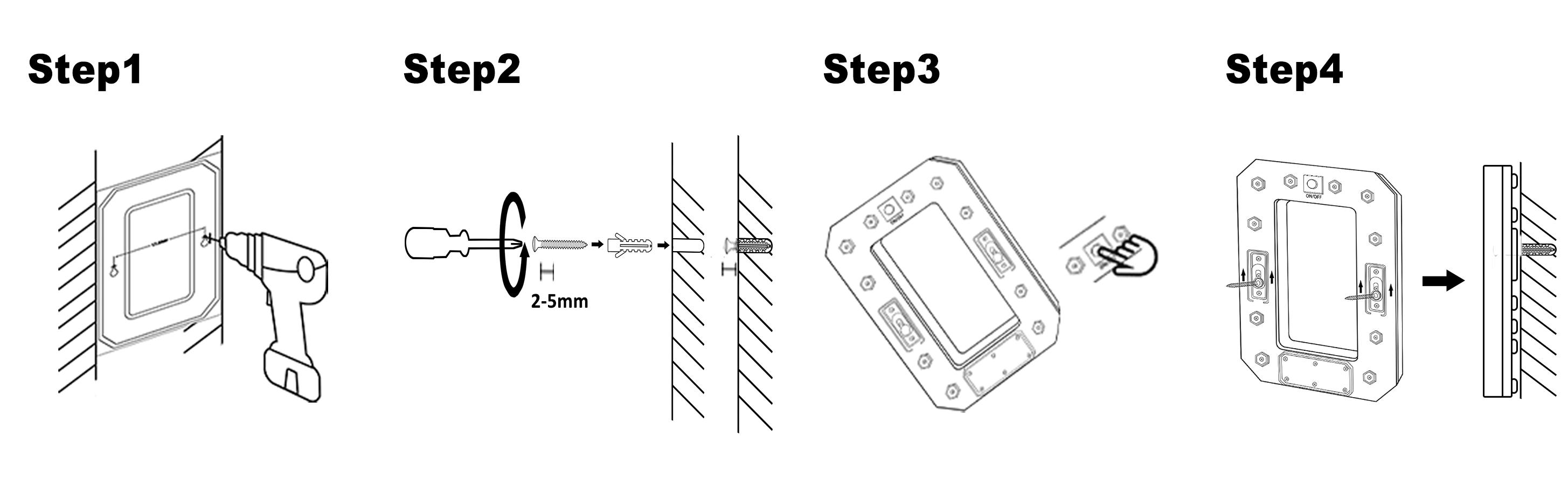 ISUNMEA Solar Lighted House Numbers 9 Inch Waterproof LED Address Signs for Outside Modern House Numbers with Large Personalization Options,Decorate your door number, DIY personalisation.Modern Farmhouse Illuminated Sign Light Two Size Options