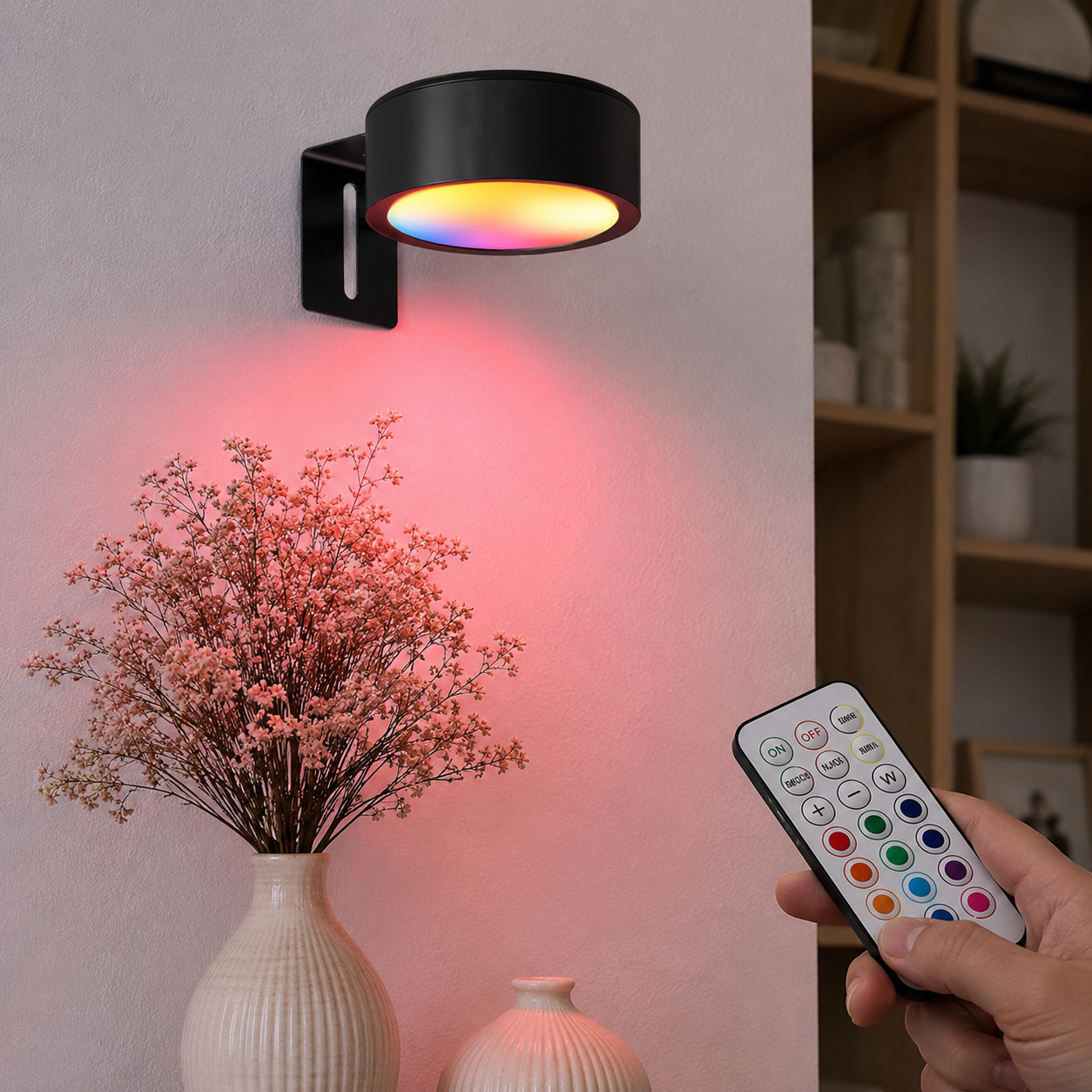 Wireless LED Wall Picture Lights For Art Frames Bedroom And Stairs