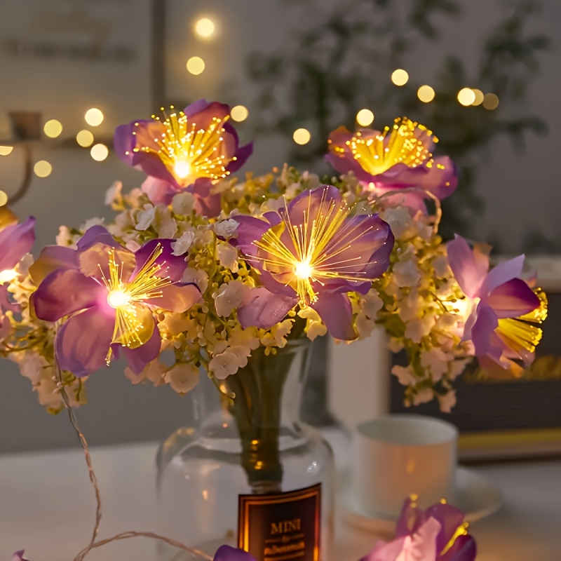 Pack Of 10 LED Fairy String Lights For Christmas And Party Decor