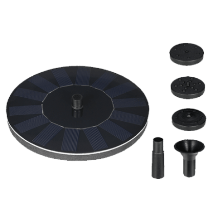 Solar Powered Fountain Pump - Solar Flame Torch