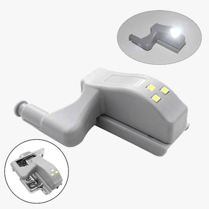 Set of 10 LED Hinge Lights - Best Seller - Black Friday Special - Deal Ends Soon - Solar Flame Torch