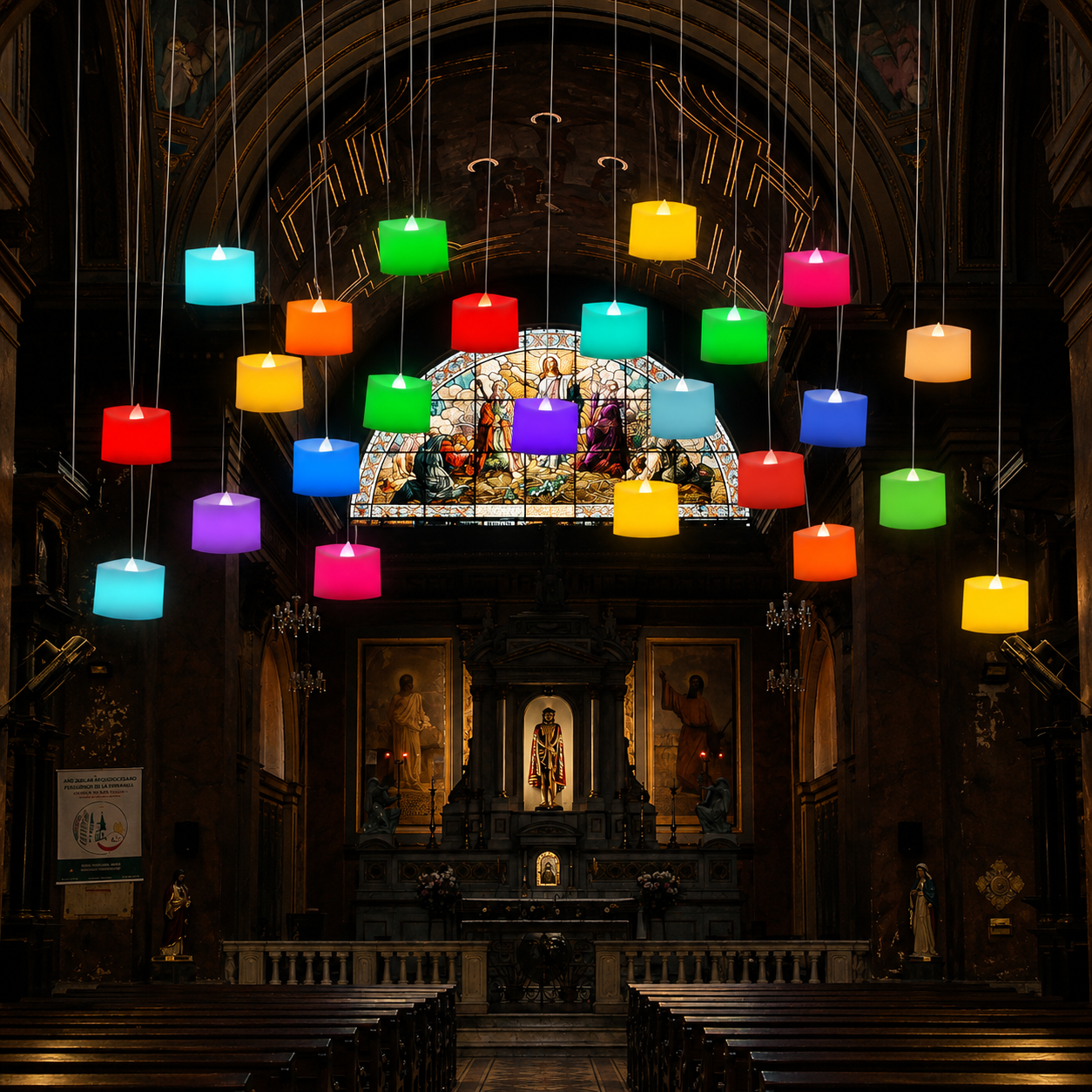 Battery Operated Flickering LED Tea Lights For Wedding Table And Indoor Decorations
