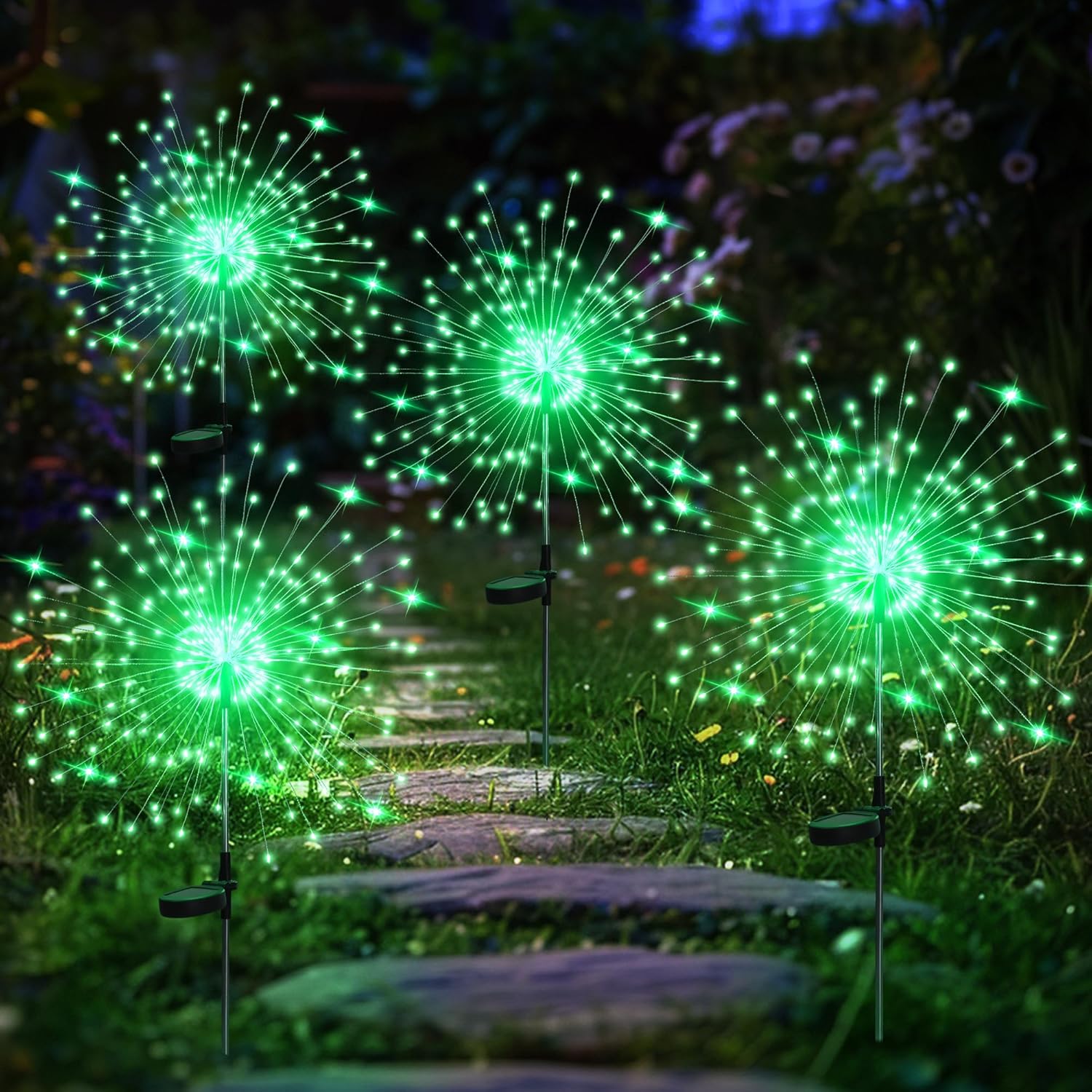 Outdoor Decorative Solar LED Lights For Garden Flowerbed And Yard