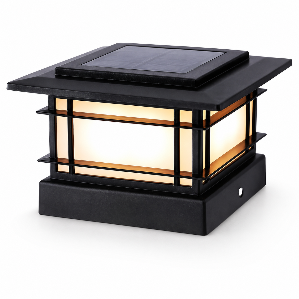Outdoor Solar Post Cap Lights For Fence Deck And Garden