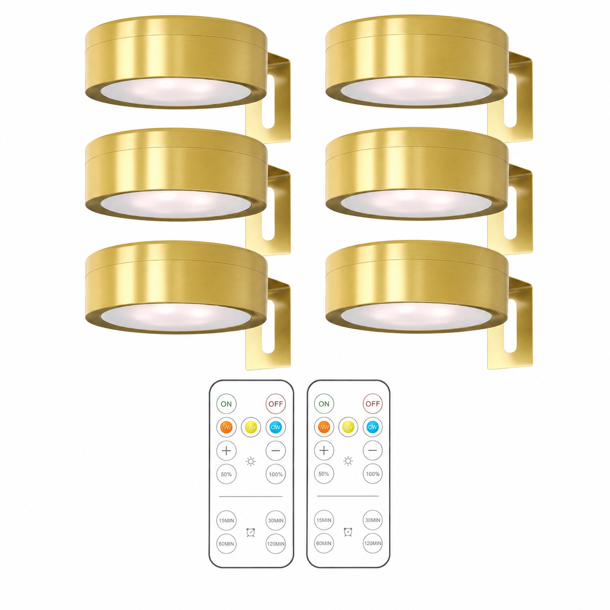 Wireless LED Wall Picture Lights For Art Frames Bedroom And Stairs