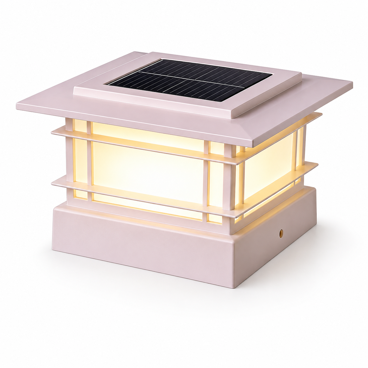 Outdoor Solar Post Cap Lights For Fence Deck And Garden