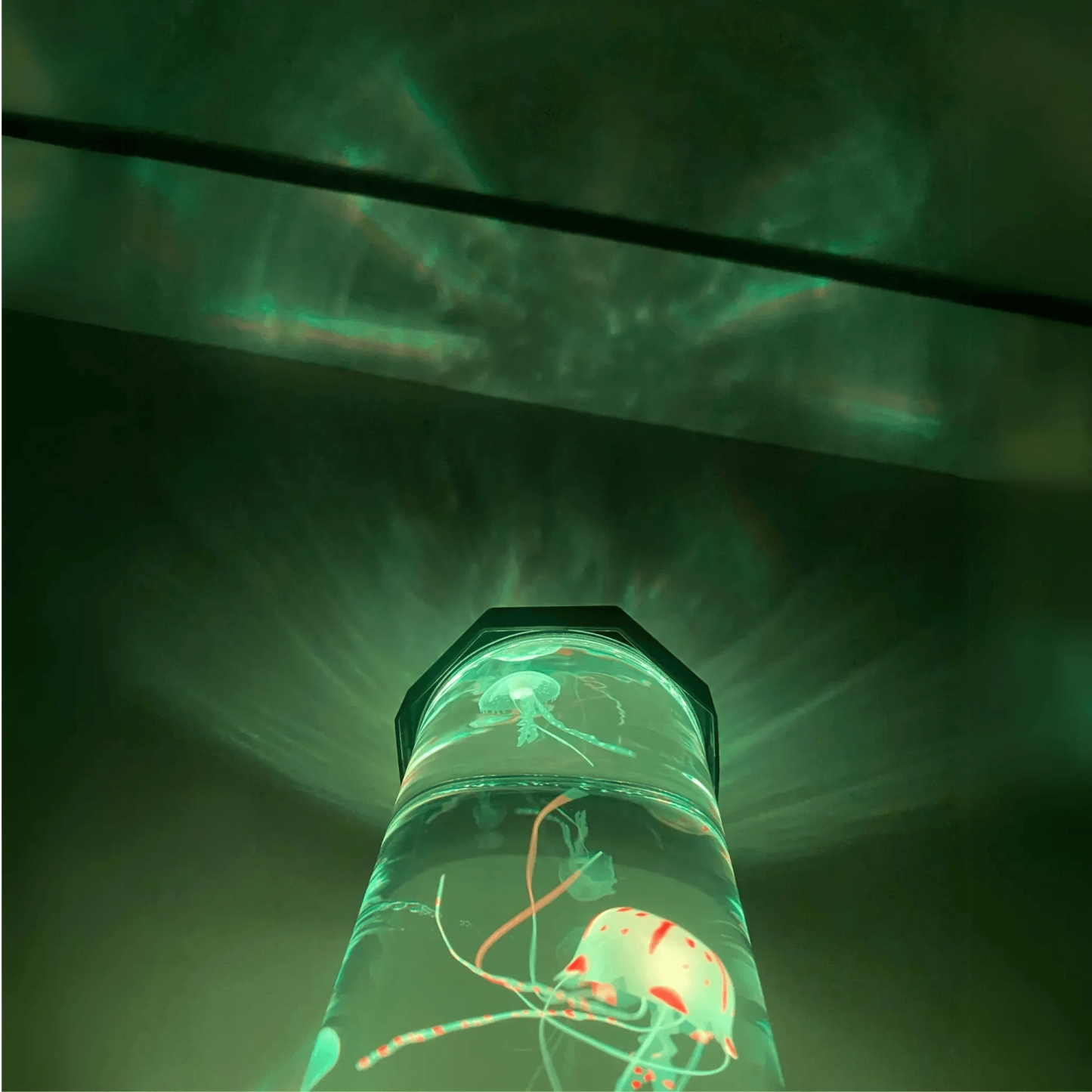 Color Changing Jellyfish Light - Solar Flame Torch