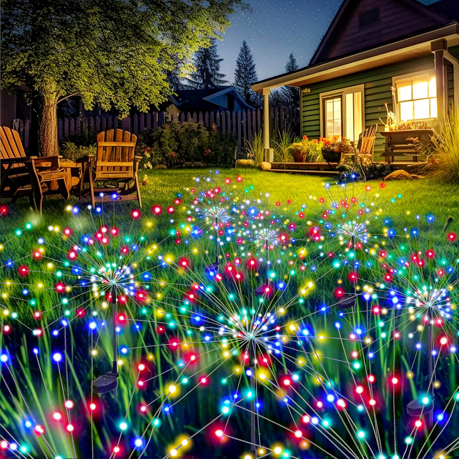 Outdoor Decorative Solar LED Lights For Garden Flowerbed And Yard