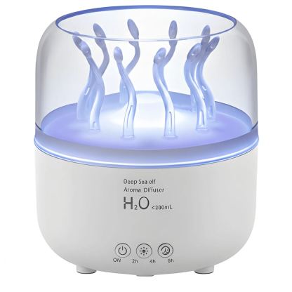 Ocean Inspired Jellyfish Lamp Ambient Table Light